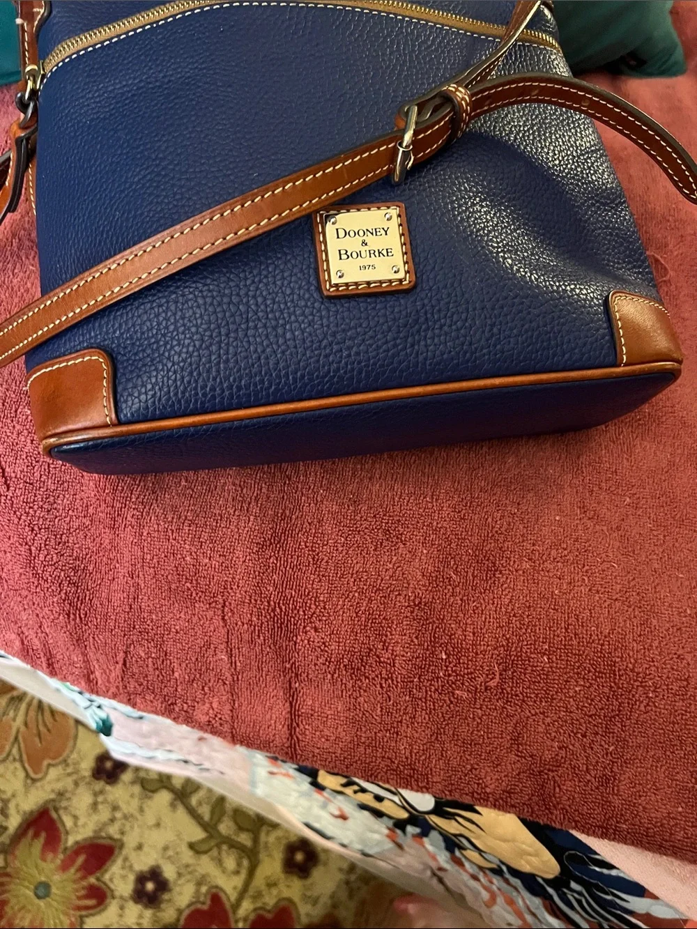 Dooney and Bourke Blue crossbody Bag - Picture 7 of 10